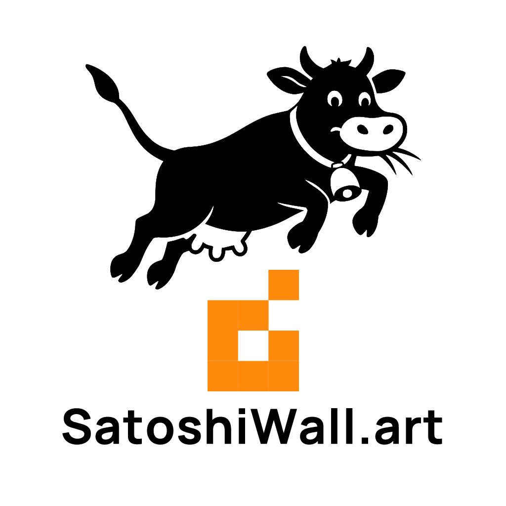 Sati Logo Cartoon orange-schwarz